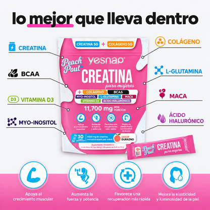 Creatina & Colageno Yesnap
