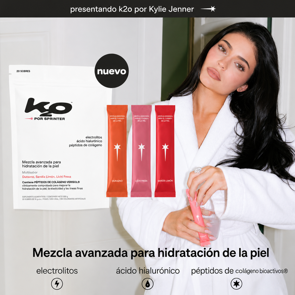 K20 Kylie Jenner Colágeno e Hidratación Premium